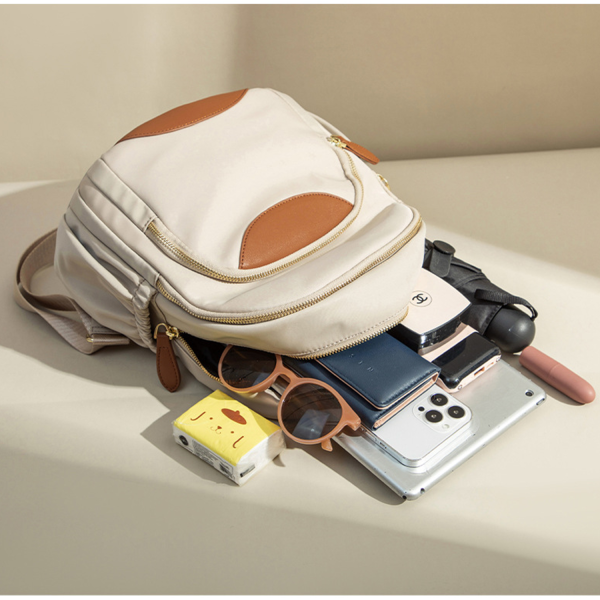 Casual PU Leather Satchel Backpack
