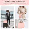 PU Leather Makeup Bag with Mirror