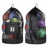 Large Mesh Drawstring Sling Ball Bag