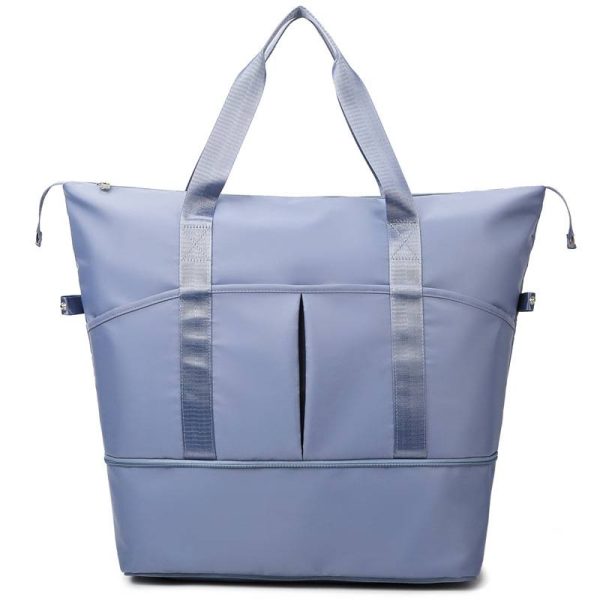 Nylon Dry Wet Separation Sports Foldable Duffel Bag