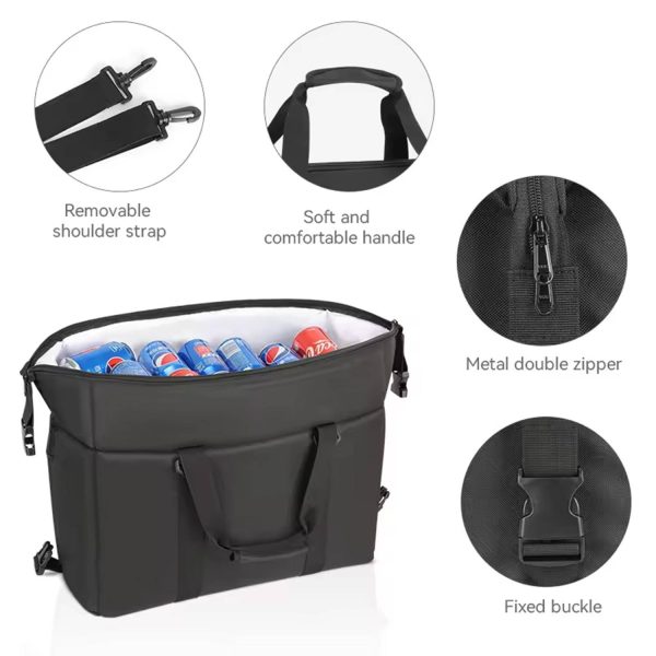Outdoor portable cooler waterproof insulated bag