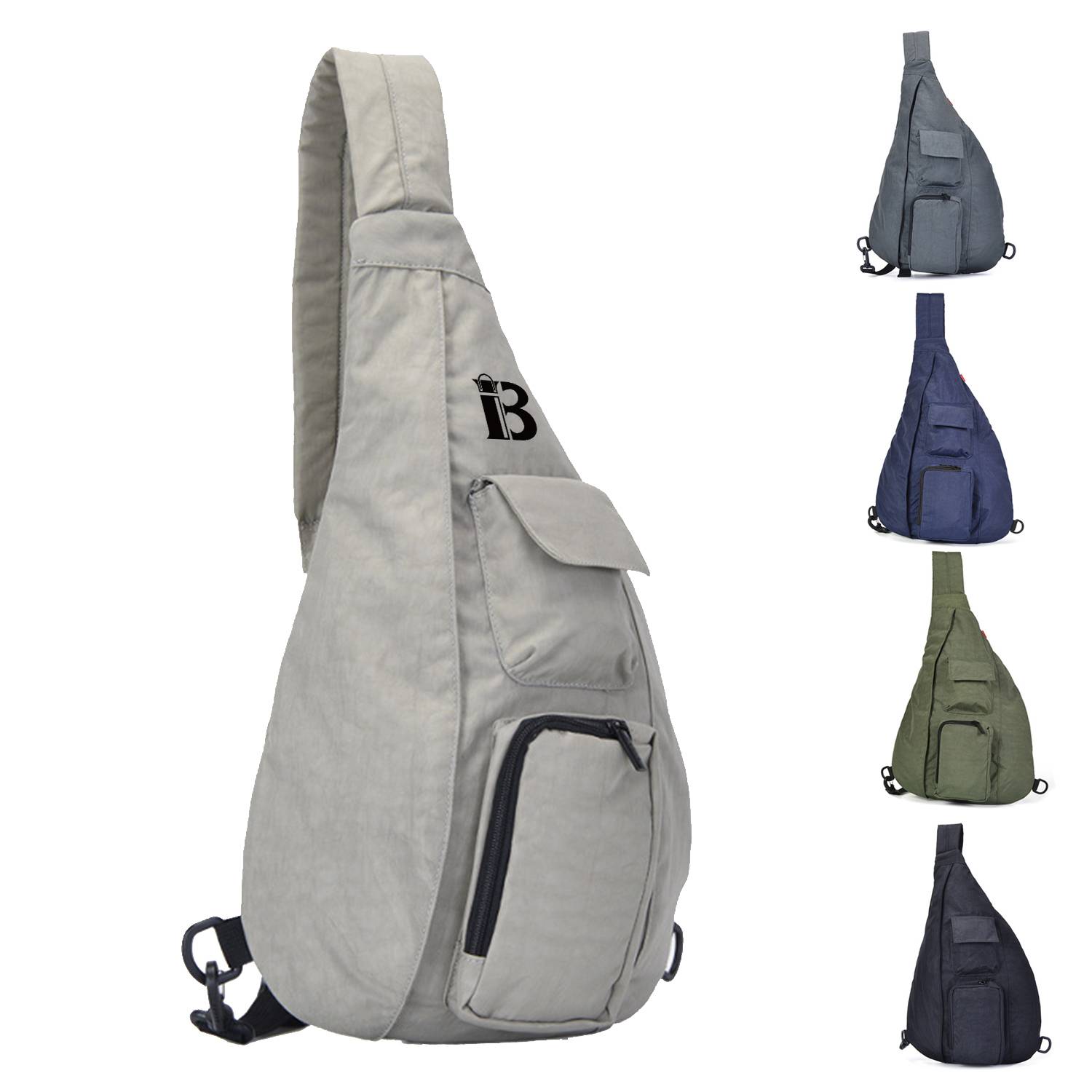 Sling Chest Bag with Adjustable Rope Shoulder Strap