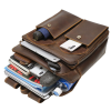 Business Work Genuine Leather Backpack