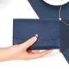 Portable PU Leather Travel Jewelry Roll Organizer