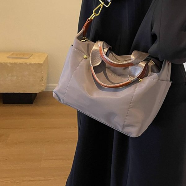 Nylon Fabric Crossbody Bag Waterproof Lightweight for Women