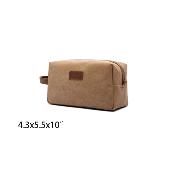 Canvas Toiletry Bag