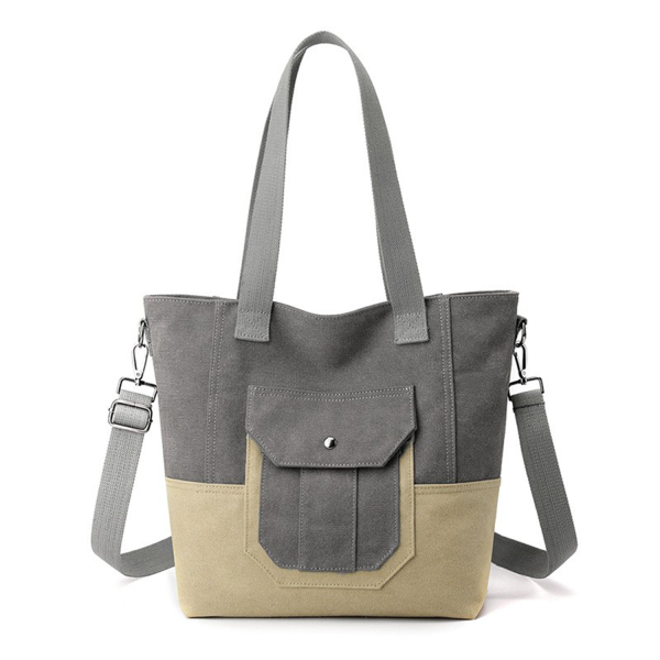 Canvas Laptop Tote Work Bag