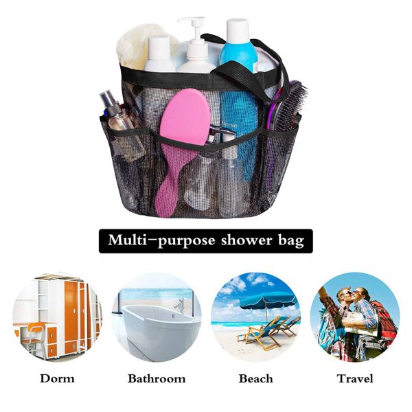 Nylon Mesh Shower Portable bag