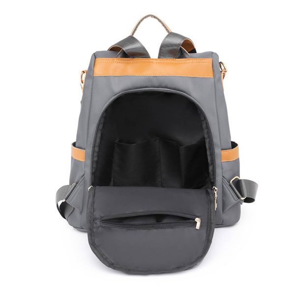 Fashion collides with color outdoor Oxford cloth backpack