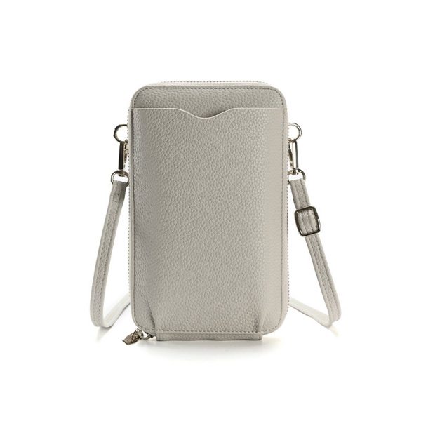 Pu Small Mobile Phone Crossbody Bag with Card Slots