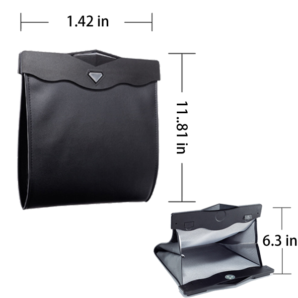 Foldable and Storable Car Trash Bag
