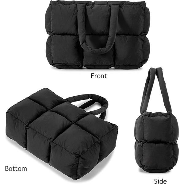 Oversized shoulder bag