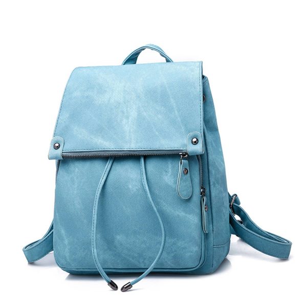 PU Leather Backpack Purse for Women
