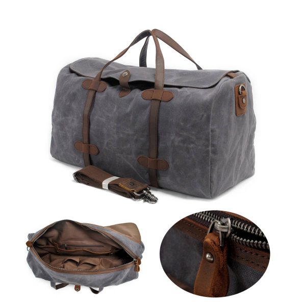 Canvas Waterproof Wearable Duffel bag
