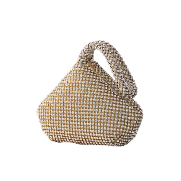 Mini Triangle Diamond Dinner Handbag