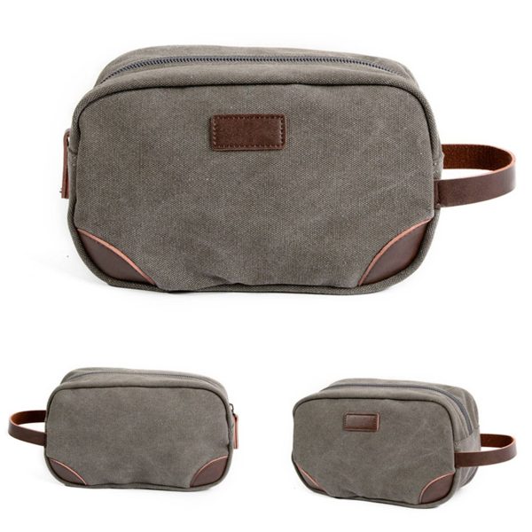 Canvas Toiletry Bag