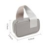 Fake Leather Handbag Makeup Bag