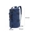 Retro canvas backpack