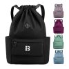 Water-Resistant Drawstring Backpack