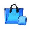 Clear Tote Beach Bag Set