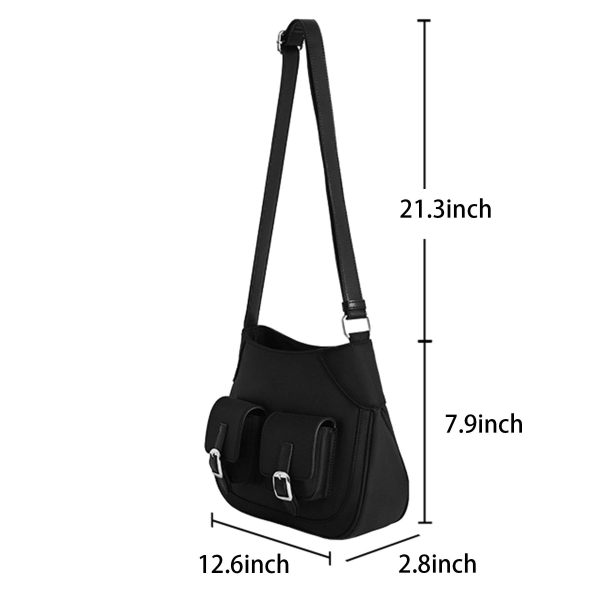Nylon Crossbody Bag For Women Men
