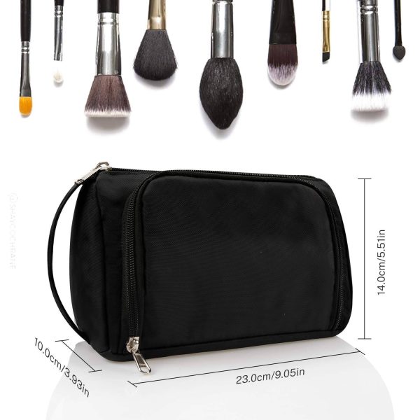 Small Toiletry Pouch Makeup Bag for Travelling