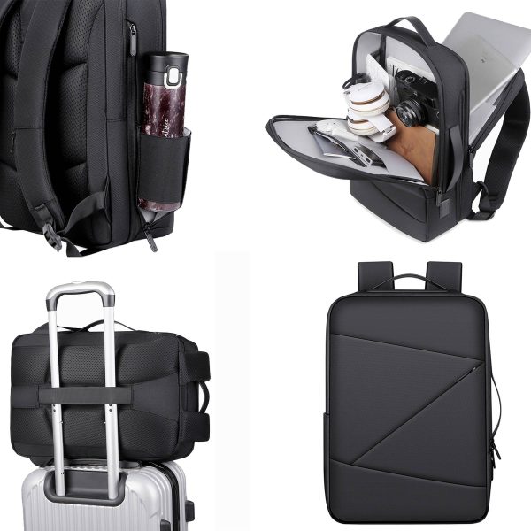 Oxford Business Waterproof Backpack Black