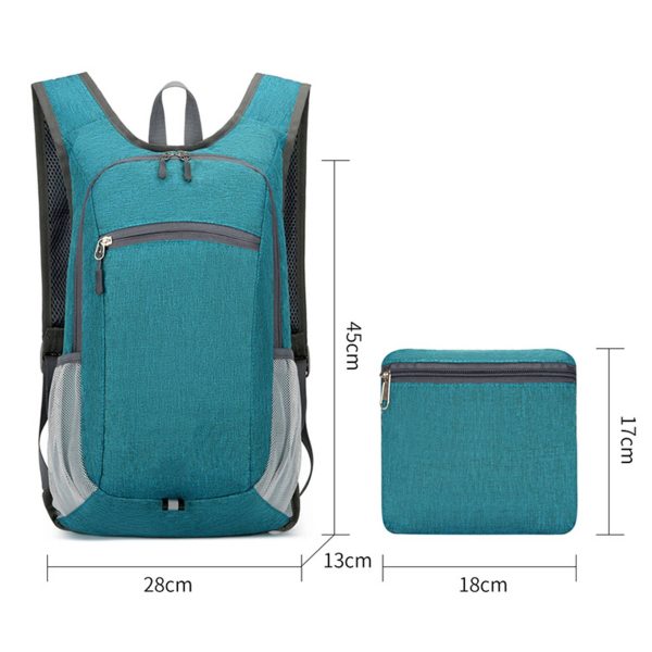 Nylon Folding outdoor sports lightweight hiking backpack