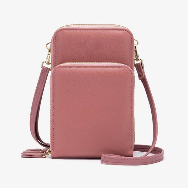 PU Small Crossbody Cell Phone Bag