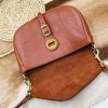 Small Women Saddle Purse Crossbody bag