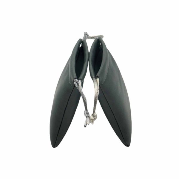 Luxury Leather Drawstring Pouch Bag