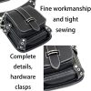 PU Steampunk vintage belt bag fanny pack