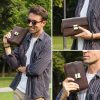 Genuine Leather High end anti-theft Combination lock bag