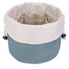 Barrel Drawstring Makeup Travel Bag