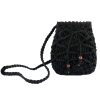 Jute Drawstring Crossbody Beach Woven Bag