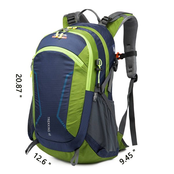 Anti-Theft Nylon 40L Waterproof Outdoor Backpack