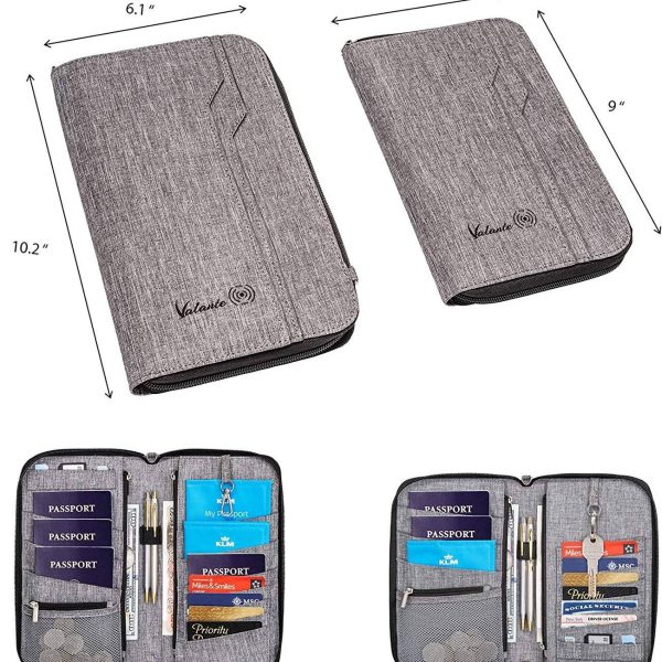Fashionable Travel Document Organizer