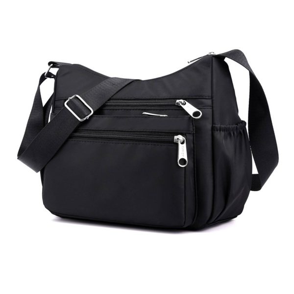Nylon Fabric Cross-body Bag Customized Multi-Compartment
