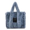 Plush Large Capacity Tote Bags For Women
