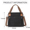 Canvas Handbag Crossbody Bag for Women
