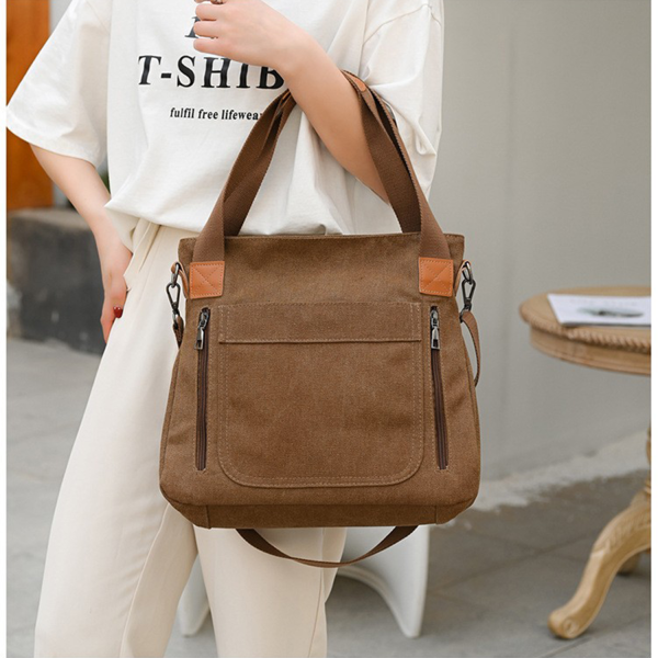 Canvas Handbag Crossbody Bag for Women