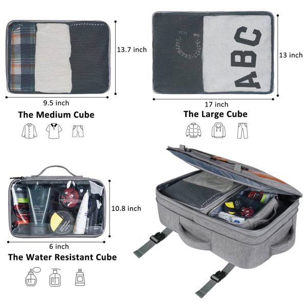 Polyester Carry on Travel Approved Expandable Duffel Bag