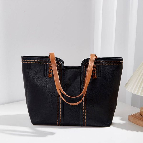 PU Large Capacity Tote Bag