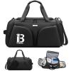Sports duffel bag with Wet Pocket & Shoes for Women Men