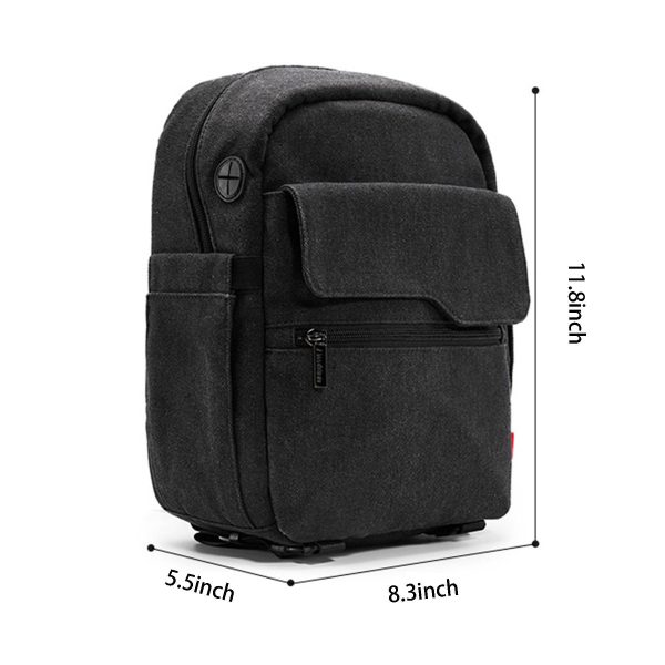 Waterproof canvas camera chest bag