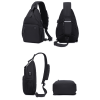 Chest Bag with Front Square Pocket