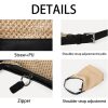 Straw summer large capacity shoulder tote bag
