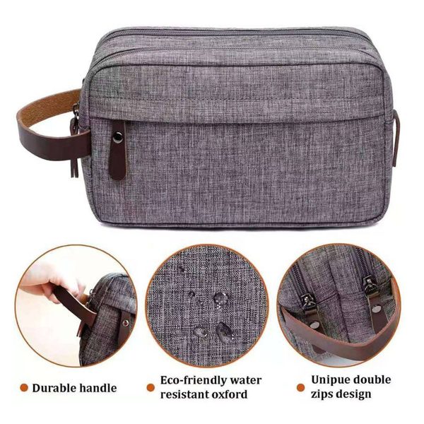 Oxford Travel Toiletry Bag for Women and Men