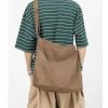 Large Capacity Retro Canvas Crossbody Commuting Tote Bag