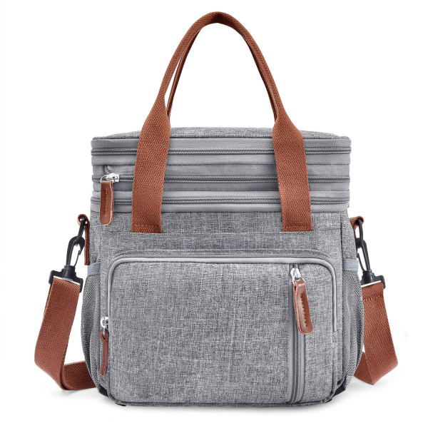 Oxford Crossbody Cooler Insulated Lunch Bag